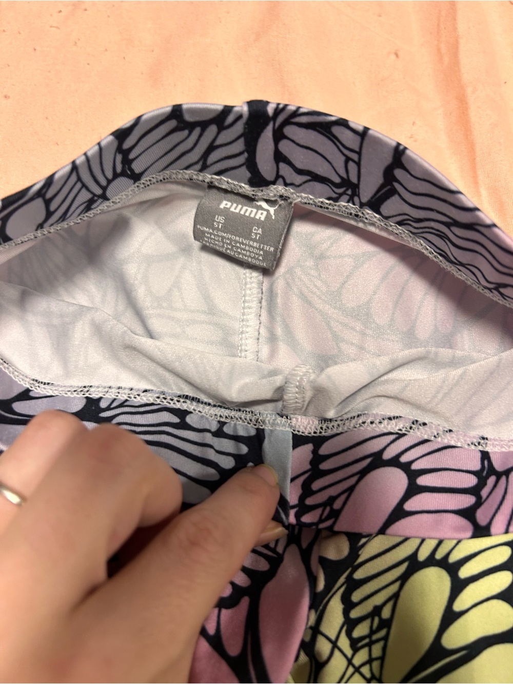 Puma size 5t leggings